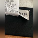 Vintage Colorful Embellished Appliqué Tropical Fish Bubbles Black T Photo 4