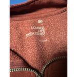 SO  Longe Life Sweatshirt Size L. Maroon. Womens. Quarter Zip Photo 2