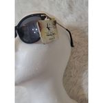 Panama Jack Polarized Women's Cat Eye Sunglasses Black With Gold Roped Arms New Photo 5