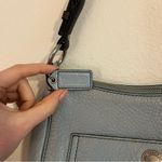 Coach  Vintage y2k Chelsea 8E99 Powder Blue leather bag brown strap Photo 11