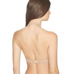 Free People  Intimately Tan Galloon Lace Halter Bra size Medium Photo 3