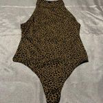 Show Me Your Mumu  Brown and Black Leopard Bodysuit Photo 0