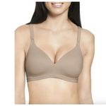Warner's Blissful Benefits Wireless Bra RM1691W Womens Size‎ 36D Padded Comfort Tan Size undefined Photo 4