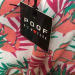 Poof! POOF MEDIUM SPAGHETTI STRAP TANK WITH LEAF Print Photo 14