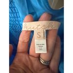 Hutch Anthropologie  Back-Bow Basque Waist Blue Floral Mini Dress NWT Size S Photo 4