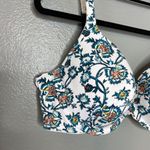 Cacique  T-Shirt Bra‎ Size 44C Floral Underwire Molded Cups Adjustable Photo 2