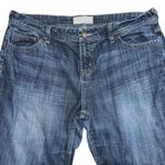 Maurice's  Womens Morgan New Boot Cut Leg Denim Blue Jeans Dark Wash 17 18 Long Photo 1
