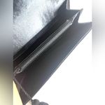 Tribal print and black small clutch black with tassel on the zipper snap closure Photo 5