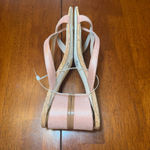 Donald Pliner‎ NEW Mida Strappy Thong Sandals Heels Pink Size 7.5 Photo 9