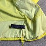 ZARA  x RHUIGI Neon‎ Yellow Windbreaker Jacket Sz S Photo 2