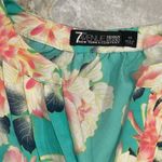 Avenue  Green Boxy Short Sleeve Blouse Photo 1