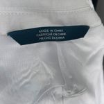 Perry Ellis Unisex Linen-Blend Suit Jacket Blazer White Minimalist Size 38 Photo 9