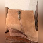 Lucky Brand Tan Suede Yakeena Ankle Bootie Size 8.5 Like new condition so clean Photo 9