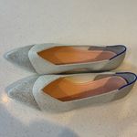 Rothy's  The Point Diamond Metallic Ballet Flats US Size 12.5 Women New Photo 3