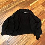 Faded Glory Women’s  black cardigan sweater. Size small Photo 0
