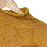 Tahari  large mustard yellow cowl neck sweater Photo 3