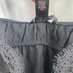 Victoria's Secret Lingerie Teddy Size Small Black Lace Sexy Lips Intimates Photo 10