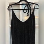 Ronni Nicole Vintage Y2K Velvet Sparkle Fairy Whimisigoth Glam Maxi Dress Size M Photo 2