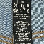 REWASH  Women’s Super High Rise Wedge Vintage Reunion Jean Shorts Size 5/27 Photo 7