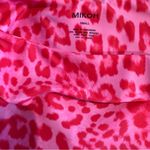 Mikoh  Lami Pink Leopard Print Bikini Set Size Small EUC‎ Photo 3