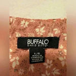 Buffalo David Bitton Women’s Pink Floral  Buffalo Blouse Photo 3
