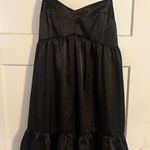 Black Dress TJ Maxx Mini satin Size M Photo 0