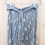 Free People  Womens Flare Pants Size XS Gray Geometric Boho Indie Festival Photo 4