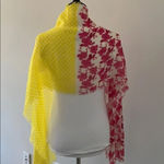 •Lindsay Phillips• Fringe Wrap/Scarf, Like New Yellow Photo 3