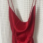 Hello Molly  Date Night At Seven Red Strappy Mini Dress Size Small 4 NWT Photo 6