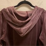 Sundance  Aurora Purple  Velour Drawstring Hoodie Size Small Photo 8