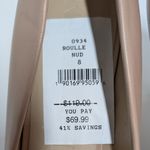 Karl Lagerfeld  Paris Roulle Textured Leather Pumps Womens Size 8M Stiletto Nude Photo 2