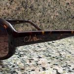 Cole Haan Brown Sunglasses with Gold Logo Petite Face Cat Eye Photo 3