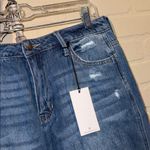 Jelly jeans distressed raw hem size 11 ankle NEW cotton Blue Photo 2