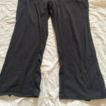 Athleta  Womens crop flared leggings size L Photo 1