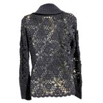 Newport News newsport news sweater crotchet flower design size medium Photo 3