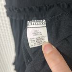 Pinch Gauzy Deep V Neck Black Tiered Short Sleeve Maxi Dress Medium Photo 8