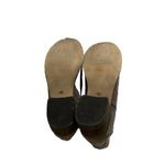 Seychelles  Ankle Booties‎ Women Sz 8.5 Taupe Gray Suede Leather Ankle Zip Photo 4