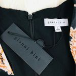 Gianni Bini Black Floral Long Sleeve Cutout Mini Dress Mobwife Party Size 4 New Photo 3