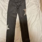 Heroine Sport Leggings in Charcoal with Stars Size Medium Gray Photo 3