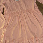 Reborn J  Peach Midi Dress Tiered size medium NWT Photo 4