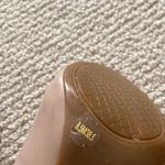 Jessica Simpson Nude Tan Round Toe High Heel Shoes Pumps Size 8.5 Patent VEUC Photo 5