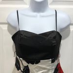 Jodi Kristopher Special Occasion Floral Print Ruffle Dress 3 Photo 1