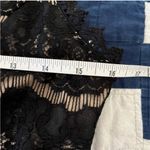 Three Pink Hearts Lace Dress with Cream Underlay Black Photo 6