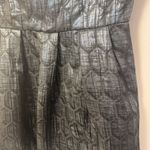 Mink Pink Dress Womens Large Black Silver Grid Iron Sweetheart Strapless Party Photo 8