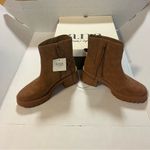 a.n.a Womens Marie Block Heel Booties in Cognac Sz 9 NEW IN BOX Photo 4
