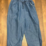 Joie  Blue Embroidered Denim Photo 0