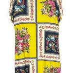 Farm Rio NWT  Anthropologie Regal Floral Patchwork Dress size medium NEW Photo 0