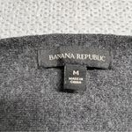 Banana Republic  Charcoal Gray Wool & Alpaca Blend Crewneck Sweater Size Medium Photo 2