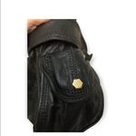 Gianni Bini Genuine Leather black shoulder purse Photo 4