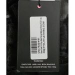 Pretty Little Thing PTL  Black Shell Frill Cup Corset Bodycon Dress Size 12 NEW Photo 7